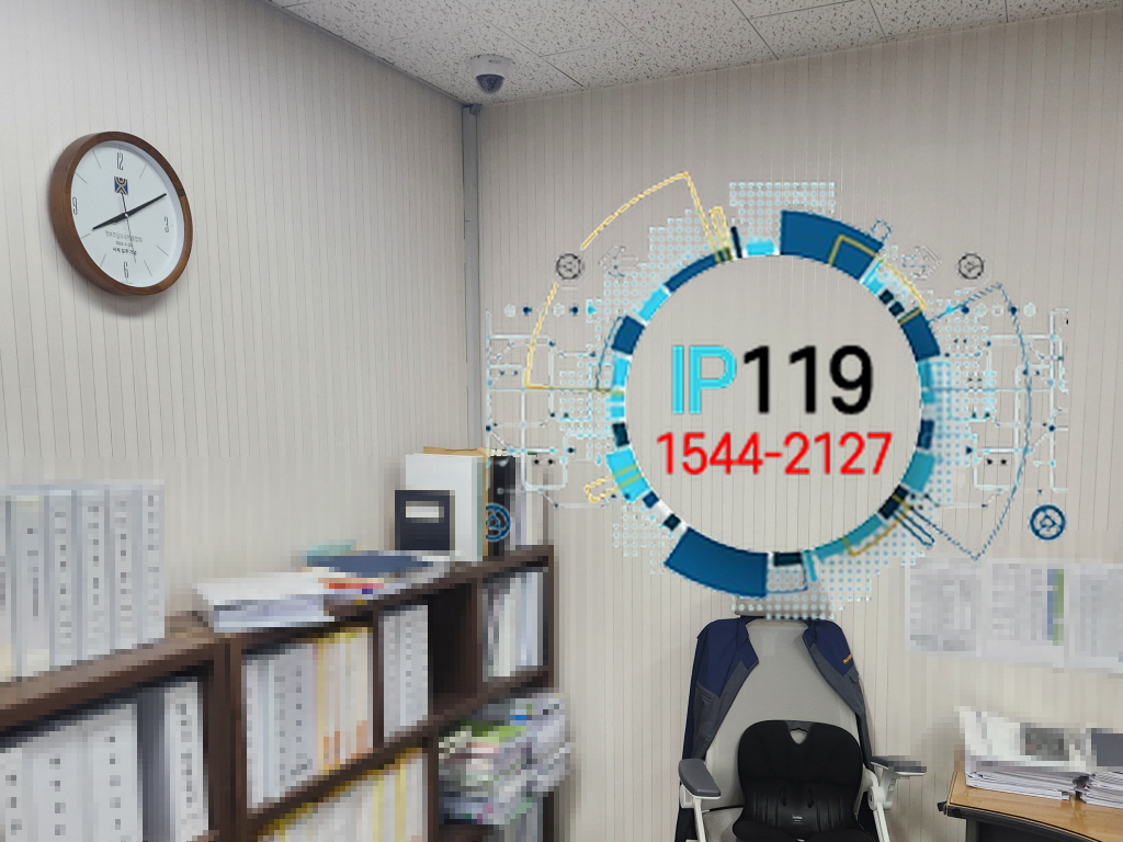 광명 사무실 천장 작업으로 60회선 각 자리로 인터넷설치