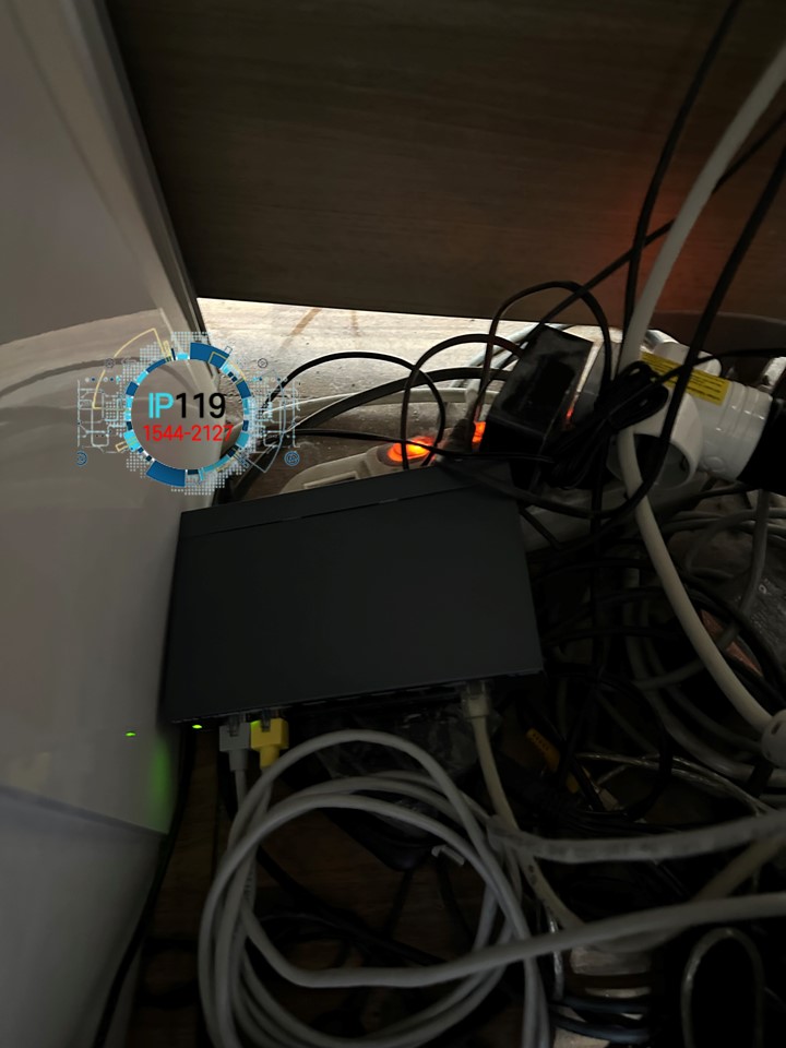 일산 상가 내부 네트워크선 4회선 교체로 인터넷 끊김현상 해결